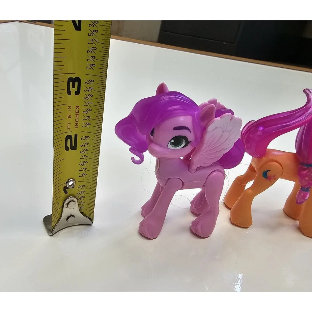 My Little Pony Mini Figures (Lot Of  4) MLP Toys Pink Purple Wings‎ Collectible